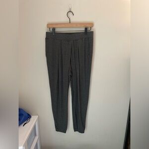 Elizabeth And James Gray Lightweight Rayon Joggers Size XS